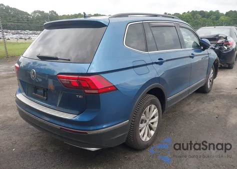 2018 Volkswagen Tiguan 2.0T Se/2.0T Sel из США, поврежденный, VIN 3VV3B7AX3JM092801